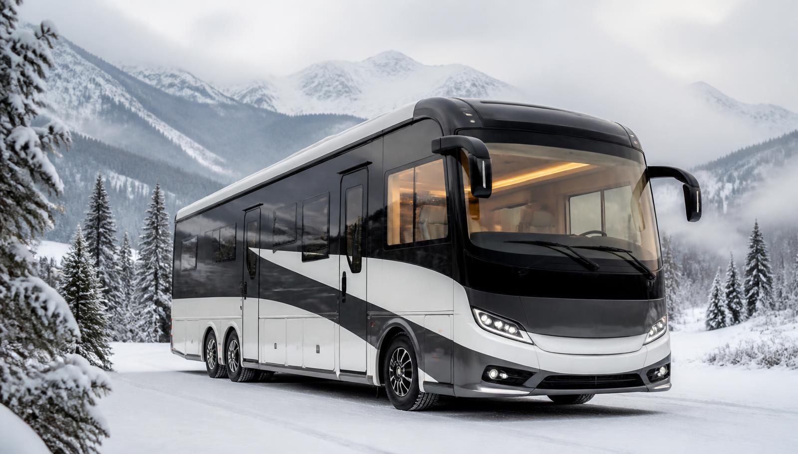Camper preparato per il rimessaggio invernale contro umidità, odori e muffa
